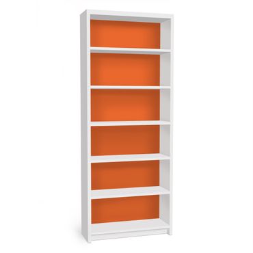 Meubelfolie IKEA Billy Boekenkast Colour Orange