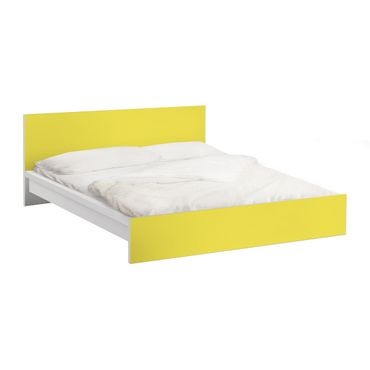 Meubelfolie IKEA Malm Bed Colour Lemon Yellow
