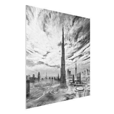 Forex schilderijen Dubai Super Skyline