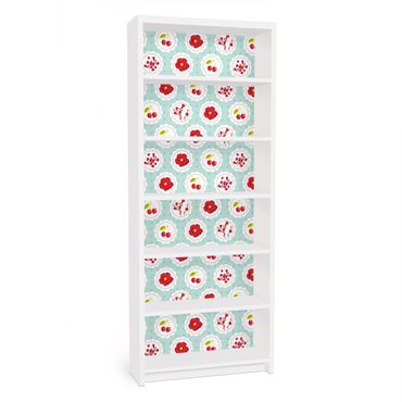 Meubelfolie IKEA Billy Boekenkast Cherries Design