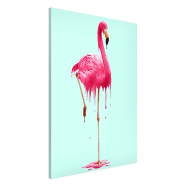 Magneetborden Melting Flamingo