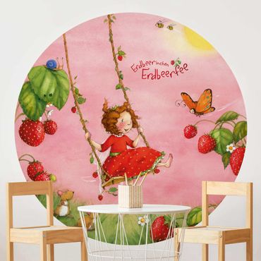 Behangcirkel Little Strawberry Strawberry Fairy - Tree Swing