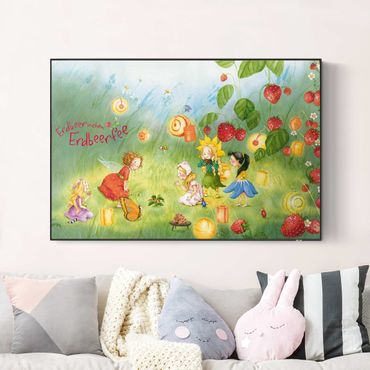 Akoestisch schilderij - Little Strawberry Strawberry Fairy - Lanterns