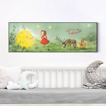 Verwisselbaar schilderij - Little Strawberry Strawberry Fairy - Moon Landing