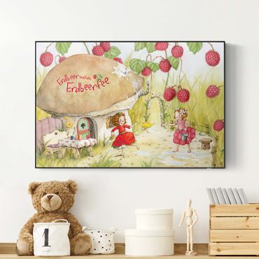 Akoestisch schilderij - Little Strawberry Strawberry Fairy - Beneath The Raspberry Bush