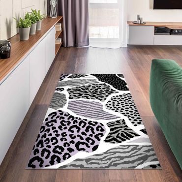 Vinyl tapijt Animal Print Zebra Tiger Leopard Europe