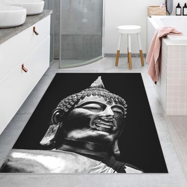 Vinyl tapijt Buddha Statue Face