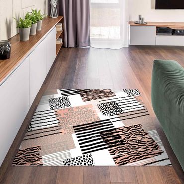 Vinyl tapijt Animal Print Zebra Tiger Leopard Australia