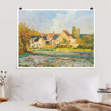 Posters Camille Pissarro - Landscape Near Pontoise