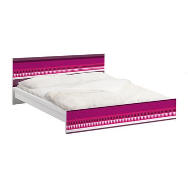 Meubelfolie IKEA Malm Bed Pink Ethnomix
