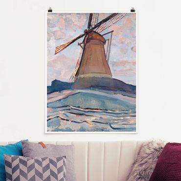 Posters Piet Mondrian - Windmill
