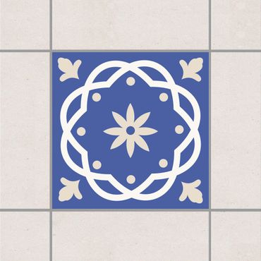 Tegelstickers Portuguese tile blue