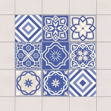 Tegelstickers Portuguese tiles set