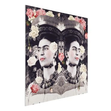 Forex schilderijen Frida Kahlo - Flower Flood