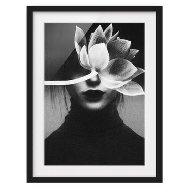 Ingelijste posters - Photo Experiment Lotus