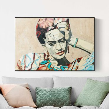 Akoestisch schilderij - Frida Kahlo - Collage No.1