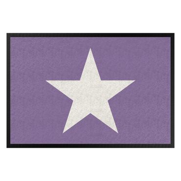 Deurmatten Star In Lilac