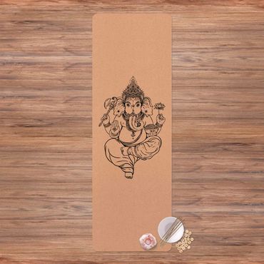 Yogamat kurk Ganesha