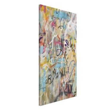 Magneetborden - Graffiti Freedom In Pastel