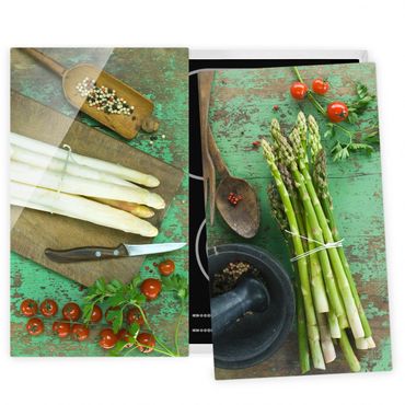 Kookplaat afdekplaten Asparagus Compositions
