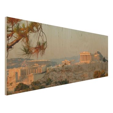 Houten schilderijen Acropolis