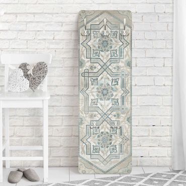Wandkapstokken houten paneel Wood Panels Persian Vintage III