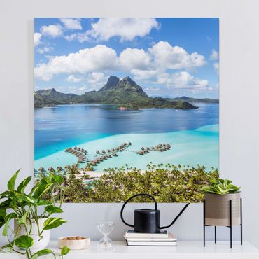 Canvas schilderijen Island Paradise II