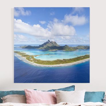 Canvas schilderijen Island Paradise