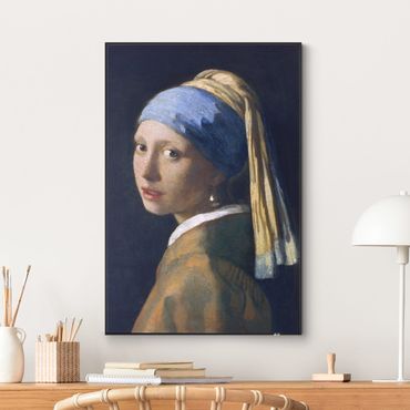 Verwisselbaar schilderij - Jan Vermeer Van Delft - Girl With A Pearl Earring