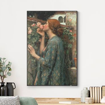 Verwisselbaar schilderij - John William Waterhouse - The Soul Of The Rose