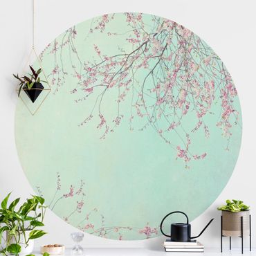 Behangcirkel Cherry Blossom Yearning