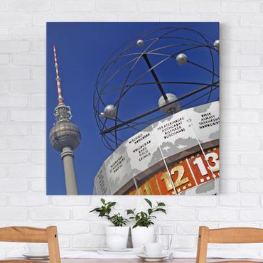 Canvas schilderijen Berlin Alexanderplatz