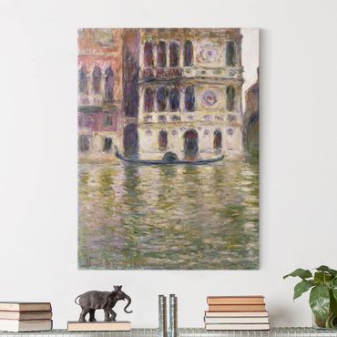 Canvas schilderijen Claude Monet - The Palazzo Dario