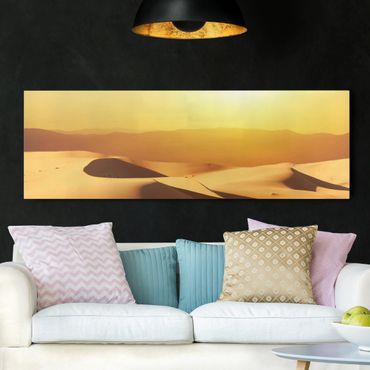 Canvas schilderijen The Saudi Arabian Desert