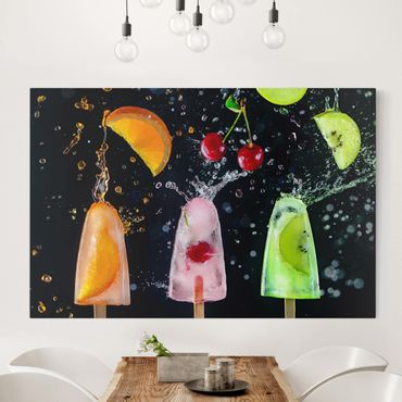 Canvas schilderijen Popsicle
