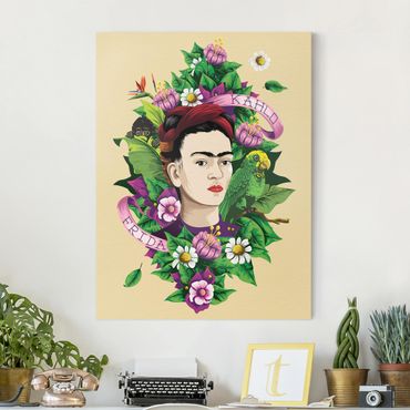 Canvas schilderijen Frida Kahlo - Frida