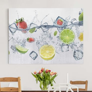 Canvas schilderijen Fruit Cocktail