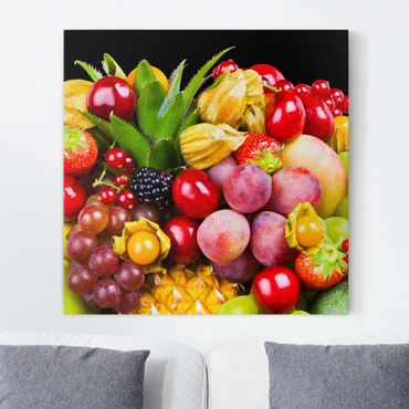 Canvas schilderijen Fruit Bokeh
