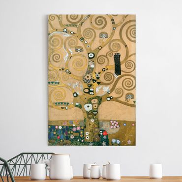 Canvas schilderijen Gustav Klimt - The Tree of Life