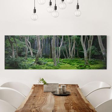 Canvas schilderijen Japanese Forest