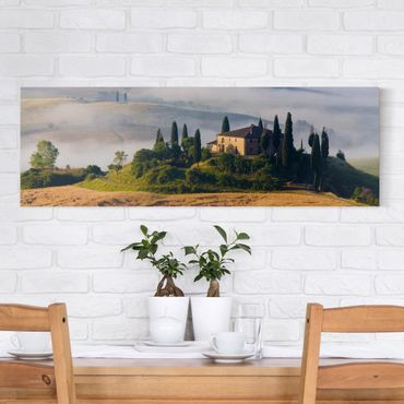 Canvas schilderijen Country Estate In The Tuscany