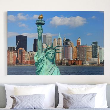 Canvas schilderijen New York Skyline