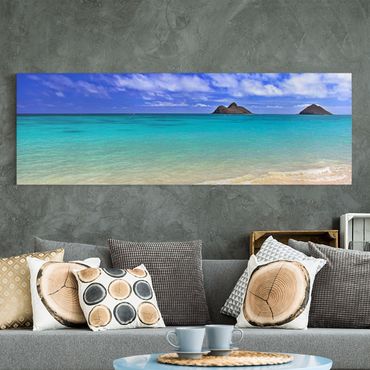 Canvas schilderijen Paradise Beach