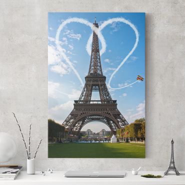 Canvas schilderijen Paris - City Of Love