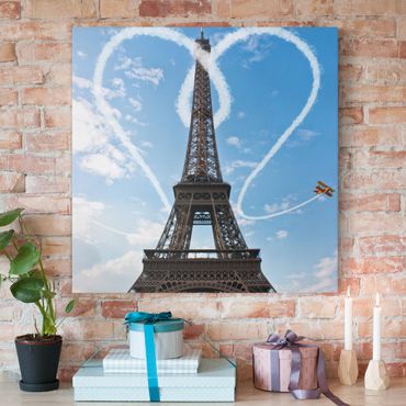 Canvas schilderijen Paris - City Of Love