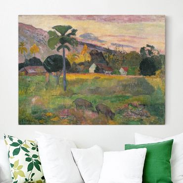 Canvas schilderijen Paul Gauguin - Haere Mai (Come Here)