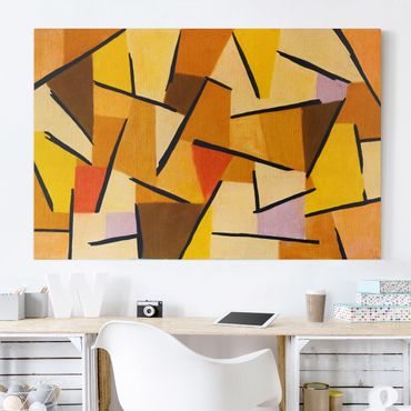 Canvas schilderijen Paul Klee - Harmonized Fight