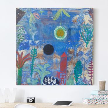 Canvas schilderijen Paul Klee - Sunken Landscape