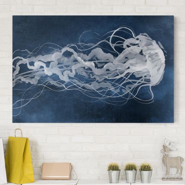 Canvas schilderijen Jellyfish Dance I