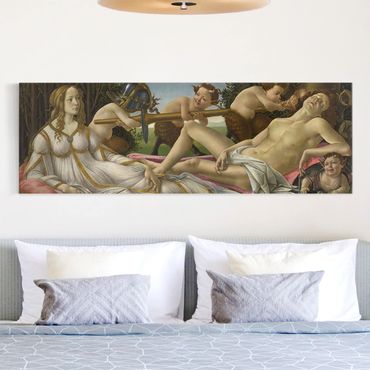 Canvas schilderijen Sandro Botticelli - Venus And Mars